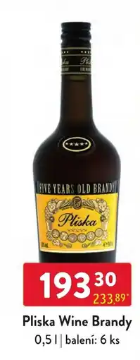 Qanto Pliska Wine Brandy nabídka