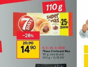 Tesco 7days croissant max nabídka
