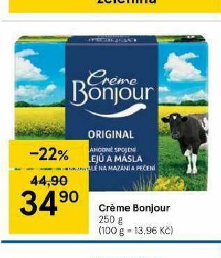 Tesco Créme bonjour nabídka