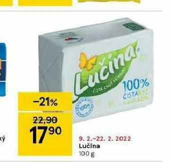 Tesco Lučina nabídka