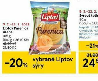 Tesco Liptov parenica uzená nabídka