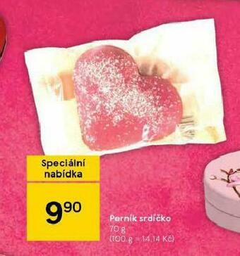 Tesco Perník srdíčko nabídka
