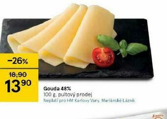 Tesco Gouda 48% nabídka