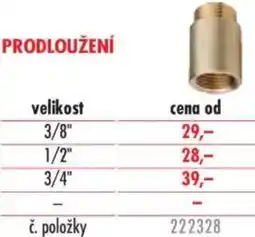 Uni Hobby prodloužení nabídka