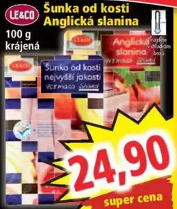 Norma Le&Co šunka od kosti anglická slanina nabídka