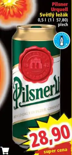 Norma Pilsner Urquell Světlý ležák nabídka
