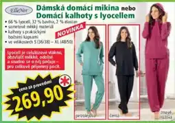Norma ElleNor dámská domácí mikina nebo domácí kalhoty s lyocellem nabídka