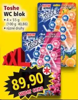 Norma Toshe WC blok nabídka