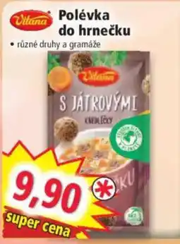 Norma Vitlana polévka do hrnečku s játrovými knedlíčky nabídka