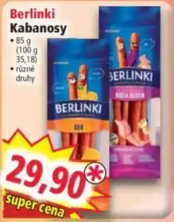 Norma Berlinki Kabanosy nabídka