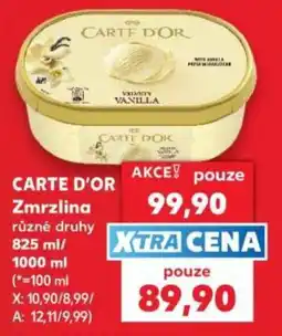 Kaufland Carte d'or zmrzlina nabídka