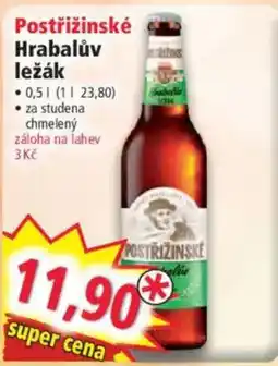Norma Postřižinské Hrabalův ležák nabídka
