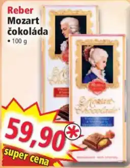 Norma Reber Mozart čokoláda nabídka