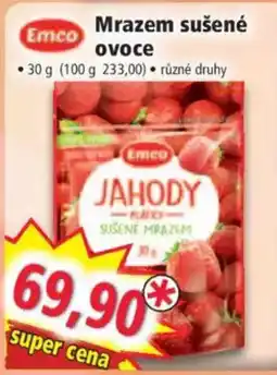 Norma Emco Mrazem sušené ovoce nabídka