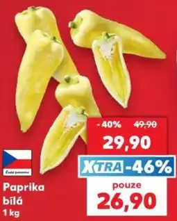 Kaufland Paprika bílá nabídka
