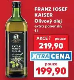 Kaufland Franz Josef Kaiser olivový olej extra panenský nabídka