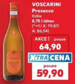 Kaufland Voscarini Prosecco nabídka