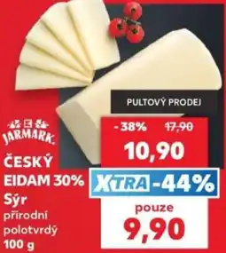 Kaufland Český eidam 30% sýr nabídka