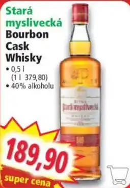 Norma Stará myslivecká Bourbon Cask Whisky nabídka