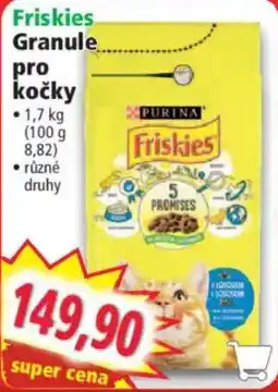 Norma Friskies Granule pro kočky nabídka