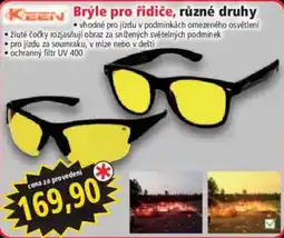 Norma Keen brýle pro řidiče nabídka