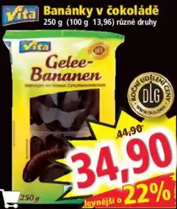 Norma Vita Gelee-Bananen nabídka