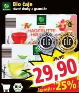 Norma Bio čaje nabídka
