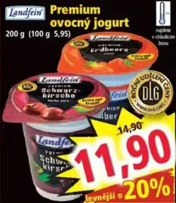 Norma Landfein premium ovocný jogurt nabídka