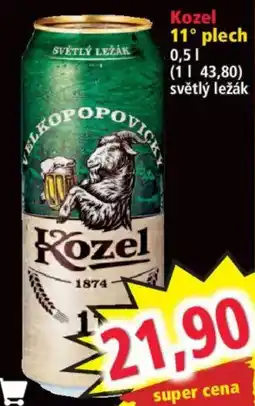 Norma Kozel světlý ležák nabídka
