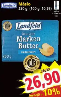 Norma Landfein Deutsche Marken Butter nabídka