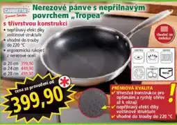 Norma Carretta nerezové pánve s nepřilnavým povrchem Tropea nabídka