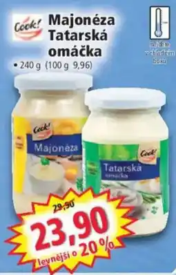 Norma Cook! Majonéza Tatarská omáčka nabídka