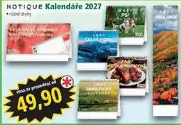 Norma Notique kalendáře 2027 nabídka
