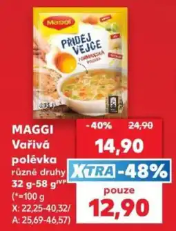 Kaufland Maggi vařivá polévka nabídka