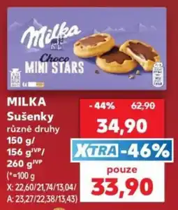 Kaufland Milka Sušenky nabídka