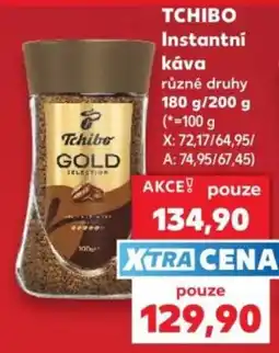 Kaufland Tchibo instantní káva nabídka