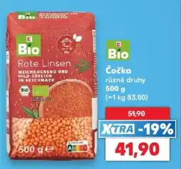 Kaufland Bio Čočka nabídka