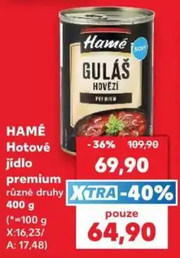 Kaufland Hamé guláš hovězí premium nabídka