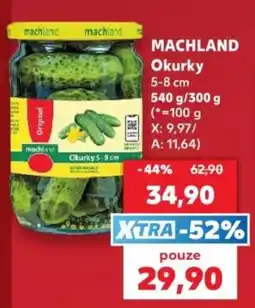 Kaufland Machland Okurky nabídka