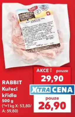 Kaufland Rabbit kuřecí křídla nabídka