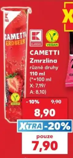 Kaufland Cametti zmrzlina nabídka