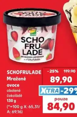 Kaufland Schofrulade mražené ovoce nabídka