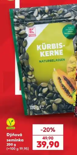 Kaufland K-Classic dýňová semínka nabídka
