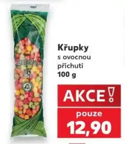 Kaufland Křupky s ovocnou příchutí nabídka