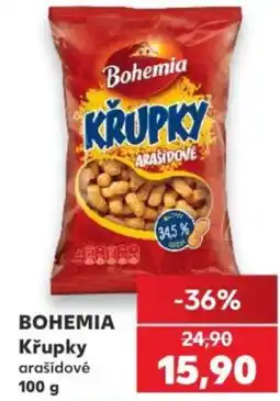 Kaufland Bohemia křupky arašídové nabídka