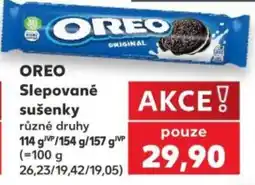 Kaufland Oreo slepované sušenky různé druhy nabídka
