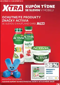 Kaufland Activia produkty nabídka