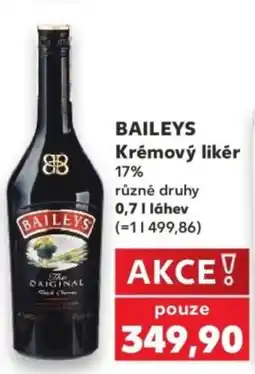 Kaufland Baileys krémový likér nabídka