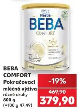 Kaufland Beba comfort nabídka