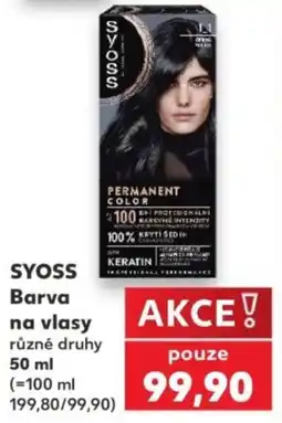 Kaufland Syoss barva na vlasy nabídka